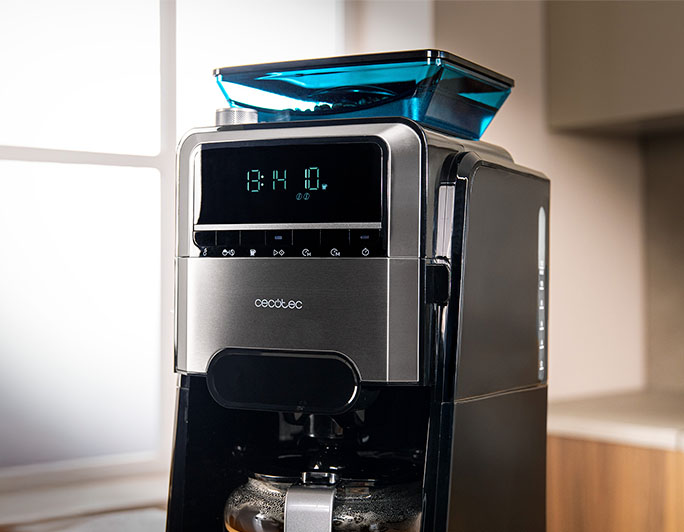 Coffee 66 Grind & Brew Cafetera de goteo digital Cecotec