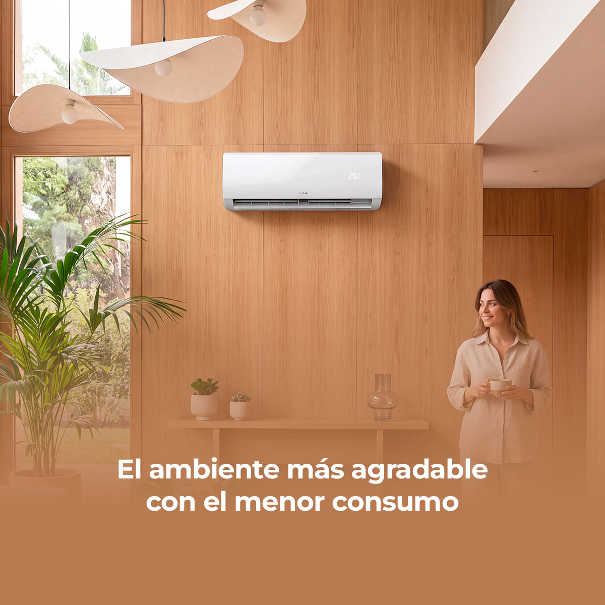 El ambiente más agradable con el menor consumo